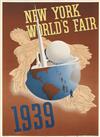 JOSEPH BINDER, JOHN ATHERTON & ALBERT STAEHLE. NEW YORK WORLDS FAIR. Group of 3 posters. 1939. Each approximately 20x13 inches, 50x34